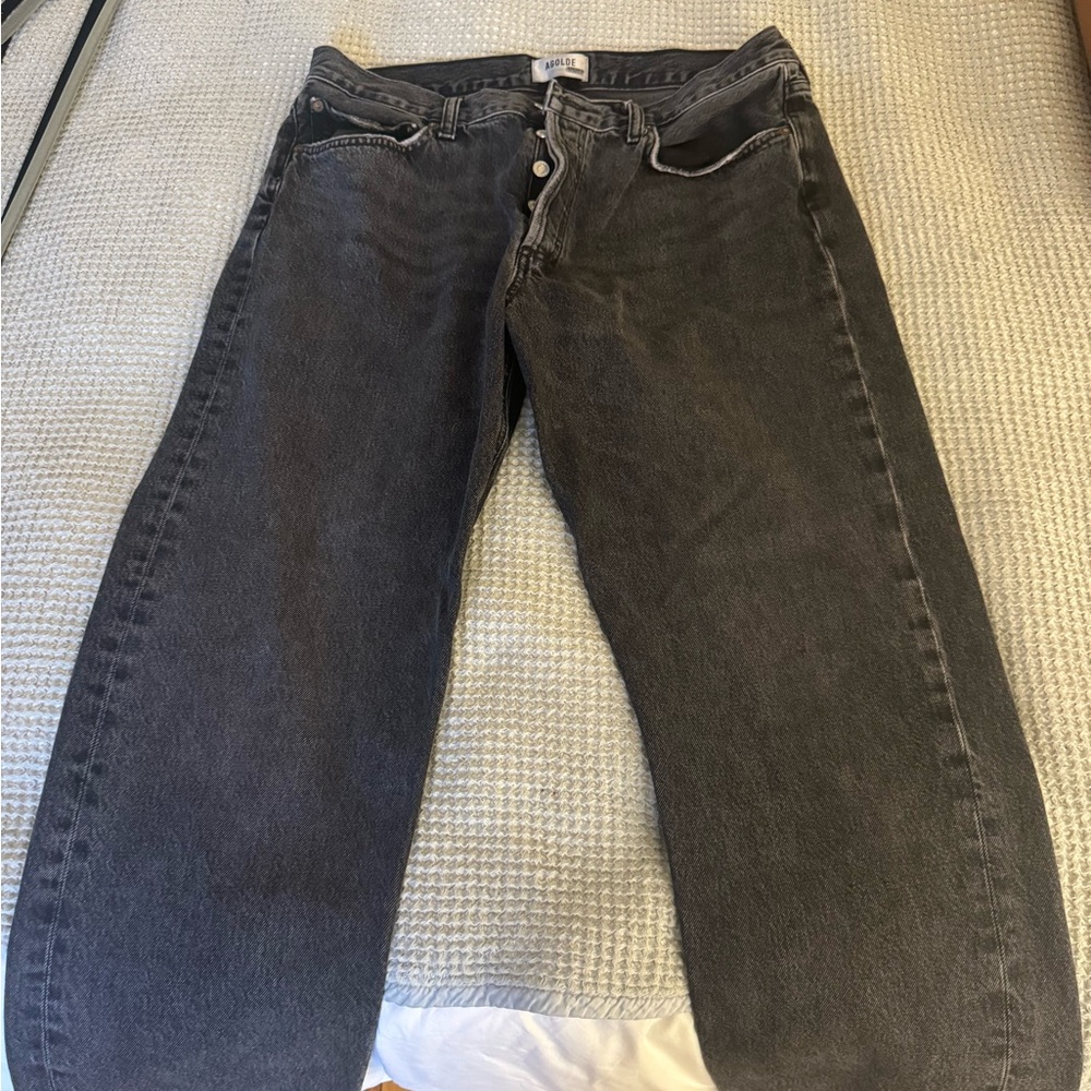 AGOLDE Black Denim Jeans